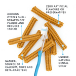 Crumps Crumps' naturals Plaque Busters Pumpkin Spice Dental Sticks