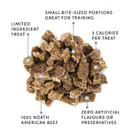 Crumps Crumps' naturals Semi Moist Beef Mini Trainers (SPECIAL ORDER ITEM)