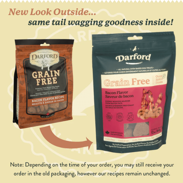 Darford Darford Grain Free Bacon Recipe Oven-Baked Dog Treats