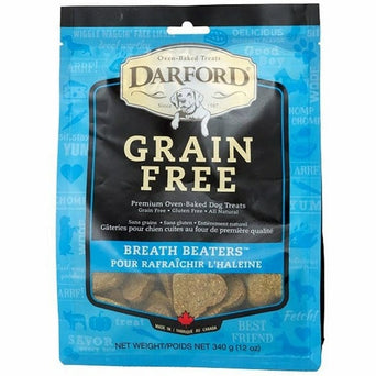 Darford Darford Grain Free Breath Beaters Oven-Baked Dog Treats