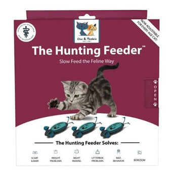 Doc & Phoebe's Cat Co Doc & Phoebe's Cat Co. Indoor Hunting Feeder System for Cats