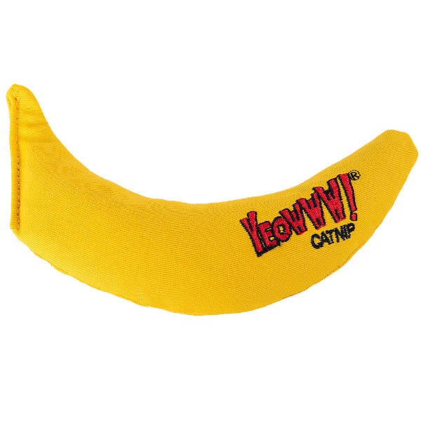 Ducky World Products, Inc. Yeowww! Chi-CAT-a Banana Cat Toy