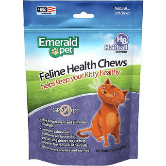 Emerald Pet Emerald Pet Feline Health Chews Hairball Support