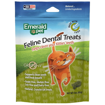 Emerald Pet Emerald Pet Grain Free Tuna Feline Dental Treats