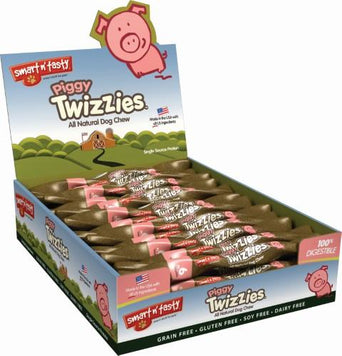 Emerald Pet Emerald Pet Piggy Twizzies Dog Chew