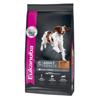 Eukanuba Eukanuba Medium Breed Adult Dry Dog Food, 30lb