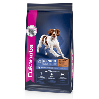 Eukanuba Eukanuba Medium Breed Senior Dry Dog Food, 30lb