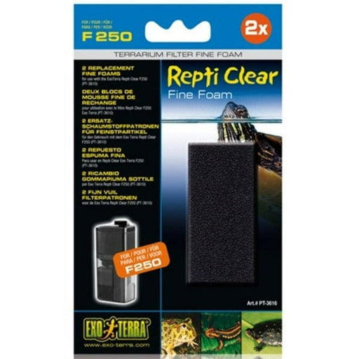 Exo Terra Exo Terra Repti Clear F250/F350 Replacement Foams 2-Pack