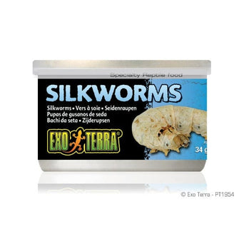 Exo Terra Exo Terra Silkworms Canned Specialty Reptile Food