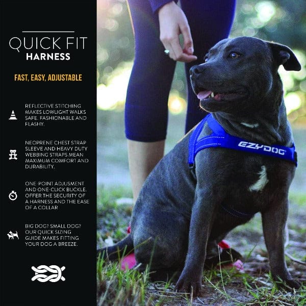 EzyDog Quick Fit Dog Harness