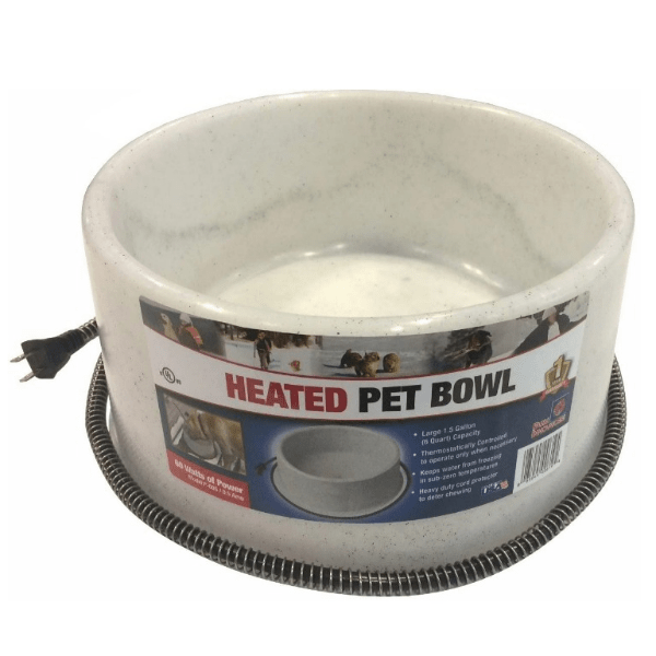 Dog electric water bowl hot sale