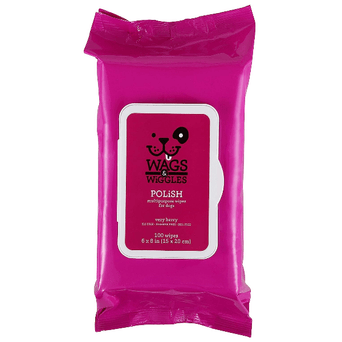 Fetch4Pets Wags & Wiggles Polish Multipurpose Wipes for Dogs