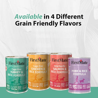 FirstMate FirstMate Cage-free Turkey & Rice Formula Canned Dog Food
