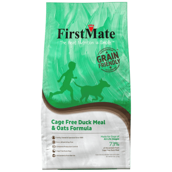 FirstMate FirstMate Grain Friendly Cage Free Duck & Oats Dry Dog Food, 5lb