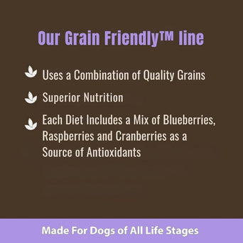 FirstMate FirstMate Grain Friendly Large Breed & Large Breed Puppy Dry Dog Food, 25lb