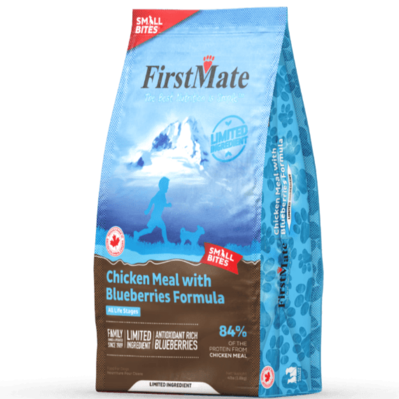 FirstMate LID Chicken Meal with Blueberries Formula Small Bites Dry Do