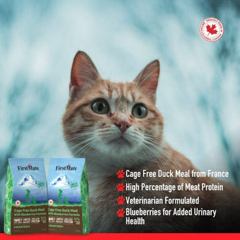 FirstMate FirstMate Duck Meal & Blueberries Formula Dry Cat Food