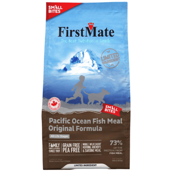 FirstMate FirstMate LID Pacific Ocean Fish Meal Original Formula Small Bites Dry Dog Food, 4lb