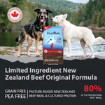 FirstMate FirstMate Limited Ingredient New Zealand Beef Meal Formula Small Bites Dry Dog Food, 4lb