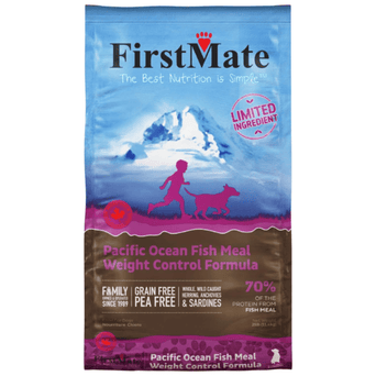 FirstMate FirstMate Limited Ingredient Pacific Ocean Fish Meal – Weight Control Formula Dry Dog Food, 25lb
