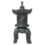 Fish Gear Pagoda Lantern Aquarium Ornament