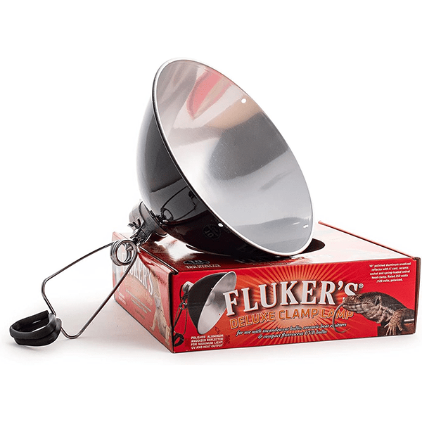 Fluker's deluxe top clamp lamp
