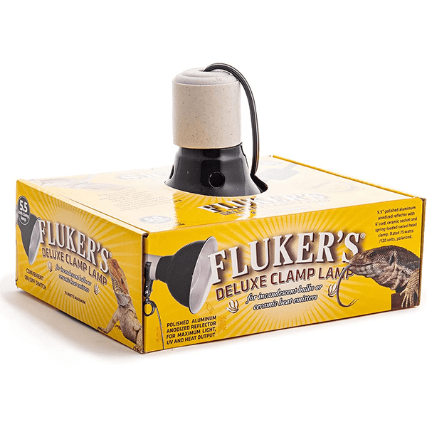 Fluker's 5.5 clamp hot sale lamp