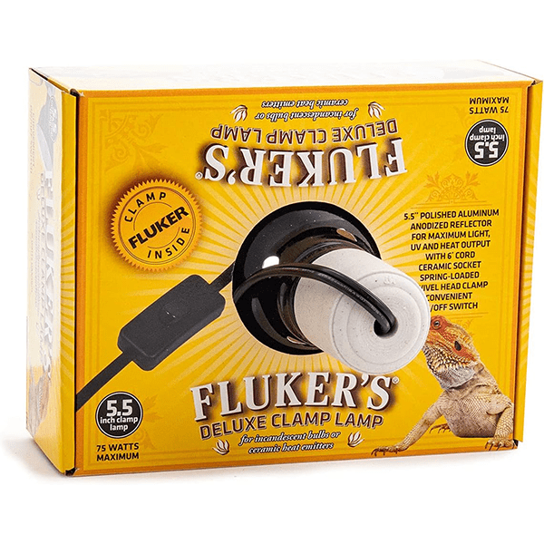 Fluker's 5.5 clamp lamp deals