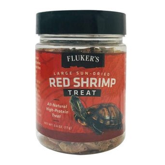 Fluker's Fluker's Large Sun-Dried Red Shrimp Treat