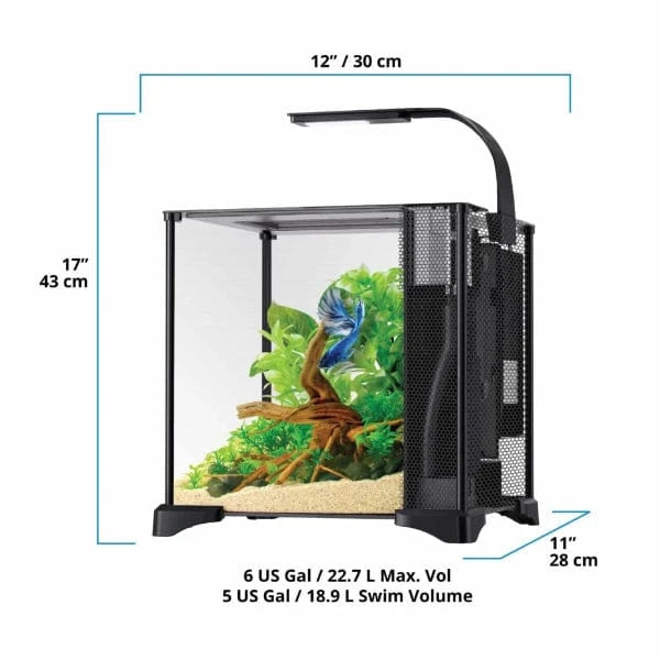 betta fish accessories canada Fluval Betta Premium Aquarium Kit, 6 US Gal / 22.7 L – Petland Canada
