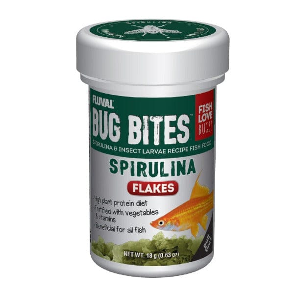 Fluval Bug Bites Spirulina Flakes – Petland Canada