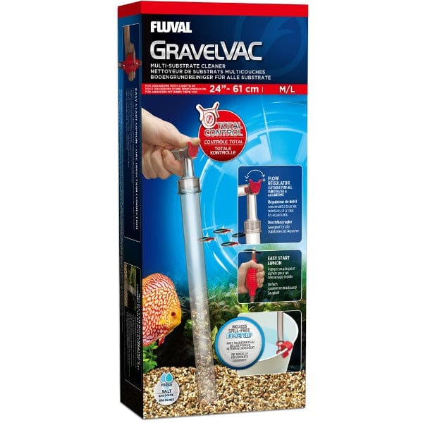 Fluval Gravel Vac Multi-Substrate Cleaner [Medium/Large]