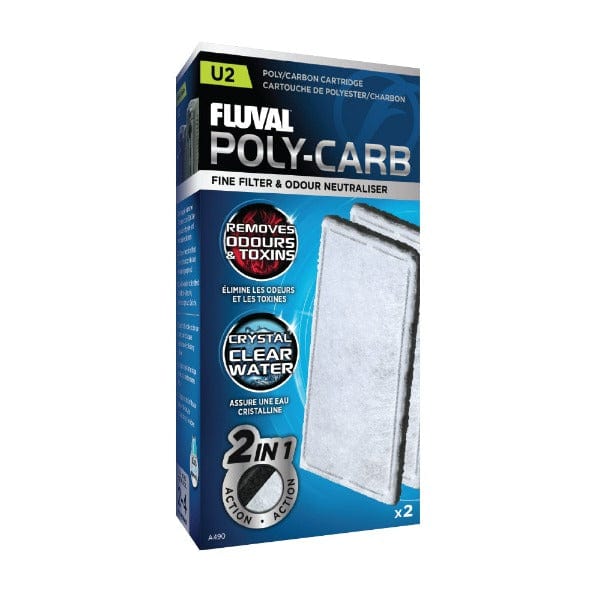 Fluval Fluval "U" Poly/Carbon Cartridge 2Pack