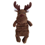 foufouBRANDS FouFit Corduroy Squeak'n Tube; Moose