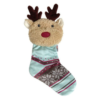 foufouBRANDS FouFit Holiday Cuddle Crinkle Stockings; Reindeer