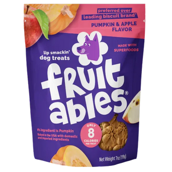 Fruitables Fruitables Baked Pumpkin & Apple Dog Treats