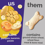 Fruitables Fruitables Baked Pumpkin & Banana Dog Treats
