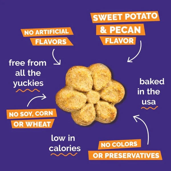 Fruitables Fruitables Baked Sweet Potato & Pecan Dog Treats