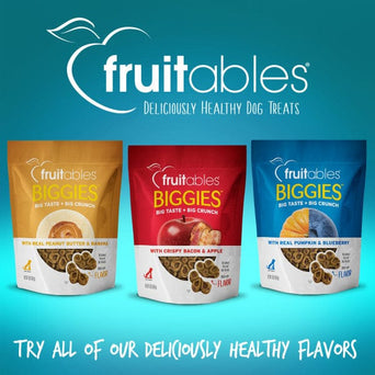 Fruitables Fruitables Biggies Almond Butter & Coconut Dog Treats