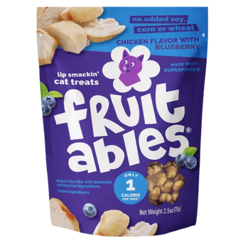 Fruitables Fruitables Chicken Blueberry Cat Treats