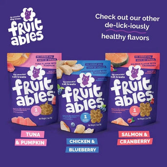 Fruitables Fruitables Chicken Flavor with Blueberry Cat Treats