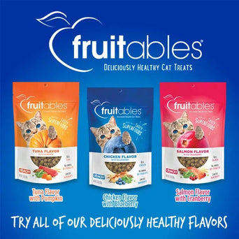 Fruitables Fruitables Chicken Flavor with Blueberry Cat Treats