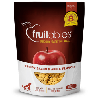 Fruitables Fruitables Crispy Bacon & Apple Baked Dog Treats