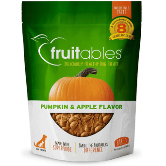 Fruitables Fruitables Pumpkin & Apple Baked Dog Treats
