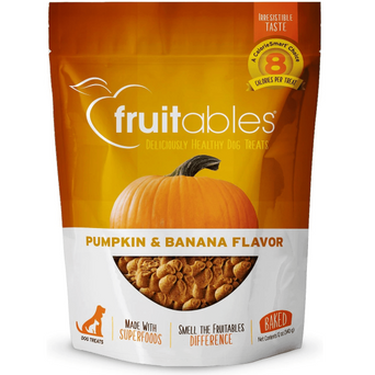 Fruitables Fruitables Pumpkin & Banana Baked Dog Treats
