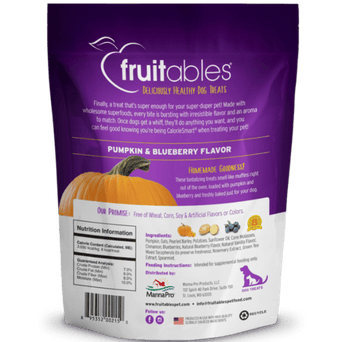 Fruitables Fruitables Pumpkin & Blueberry Baked Dog Treats