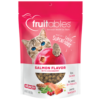 Fruitables Fruitables Salmon Flavor with Cranberry Cat Treats