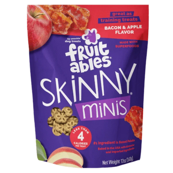 Fruitables Fruitables Skinny Minis Apple Bacon Flavor Dog Treats