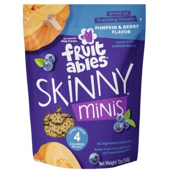 Fruitables Fruitables Skinny Minis Pumpkin & Berry Flavor Dog Treats