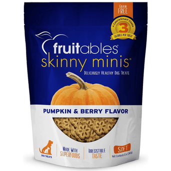 Fruitables Fruitables Skinny Minis Pumpkin & Berry Flavor Dog Treats